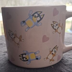 Zak! Ludo Studios Bluey Pink Ceramic Mug